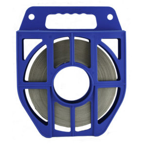 BA204T portable 1/2-inch stainless steel band in tote for versatile industrial use.