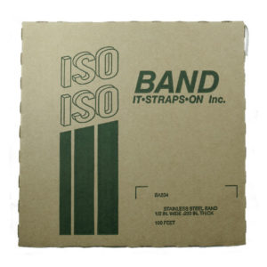 Discover BA204, a versatile and reliable half-inch stainless steel band, perfect for secure banding in various industrial and commercial settings.