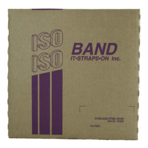 201 Stainless Steel Heavy Duty Band. 1″ x .044 x 100′ – #BA431