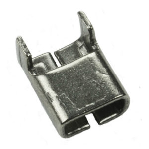 304 Stainless Steel Buckles 1/4” - High-strength stainless steel banding buckles for reliable and secure fastening