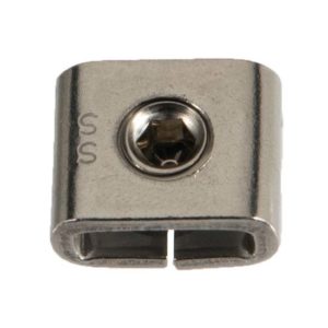 Stainless Steel Screw Buckles 1/2". 25 per Box - #SC724