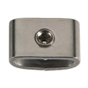 Stainless Steel Screw Buckles 3/4”. 25 per Box - #SC726
