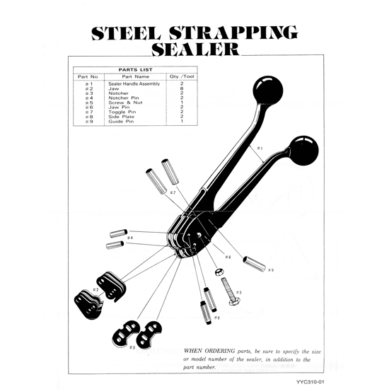 T1954 Parts Breakdown