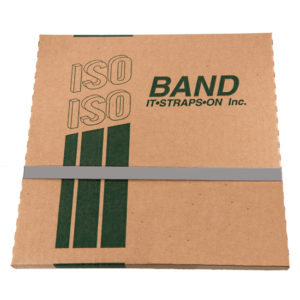 201 Stainless Steel Color Fast™ Band. 1/2" x .025 x 100’ – #BA144 Gray