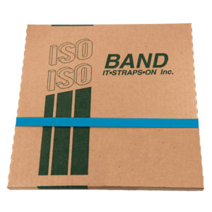 201 Stainless Steel Color Fast™ Band. 1/2" x .025 x 100’ – #BA144 Light Blue