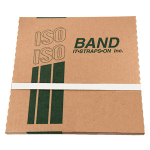 201 Stainless Steel Color Fast™ Band. 1/2" x .025 x 100’ – #BA144 White