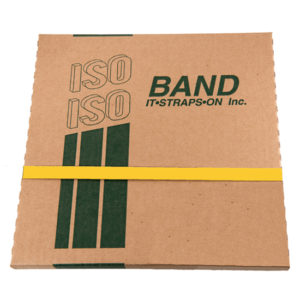 201 Stainless Steel Color Fast™ Band. 1/2" x .025 x 100’ – #BA144 Yellow
