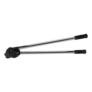 Double notched side action steel band sealer - Robust metal banding crimping and sealing tools for reliable industrial use