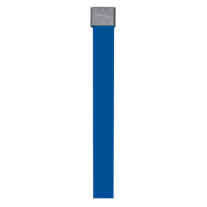 201 Stainless Steel Color Fast™ Band 5/8” x .025, available in lengths of 18”, 24”, 27”, and 30” with center punch seals. Features strong oxidation resistance and dependable fastening. – CTL 5/8” Dark Blue.