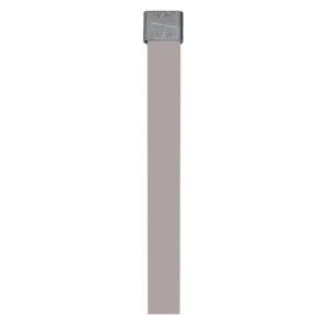 201 Stainless Steel Color Fast™ Band 5/8” x .025, available in lengths of 18”, 24”, 27”, and 30” with center punch seals. Offers reliable oxidation resistance and strong fastening capabilities. – CTL 5/8” Gray.