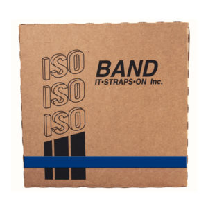 201 Stainless Steel Color Fast™ Band. 5/8” x .025 x 100’ – #BA145 Dark Blue