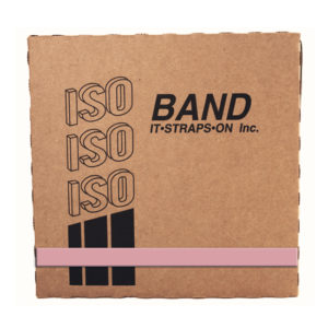 201 Stainless Steel Color Fast™ Band. 5/8” x .025 x 100’ – #BA145 Pink