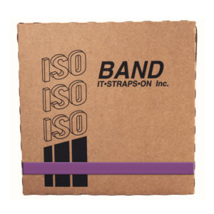 201 Stainless Steel Color Fast™ Band. 5/8” x .025 x 100’ – #BA145 Purple