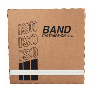 201 Stainless Steel Color Fast™ Band. 5/8” x .025 x 100’ – #BA145 White