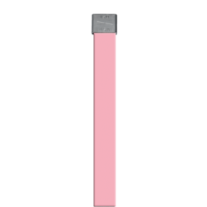 201 Stainless Steel Color Fast™ Band 5/8” x .025, available in lengths of 18”, 24”, 27”, and 30” with center punch seals. Combines reliable oxidation resistance with secure fastening. – CTL 5/8” Pink.
